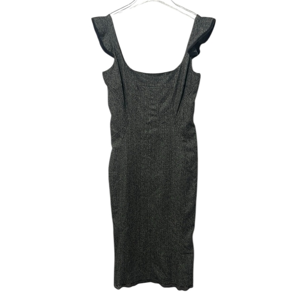 D&G Grey Wool Blend Dress Size IT 44